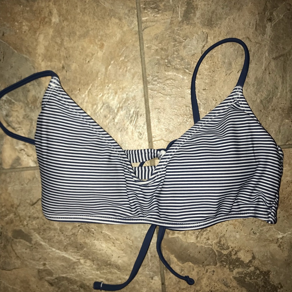 Striped bikini